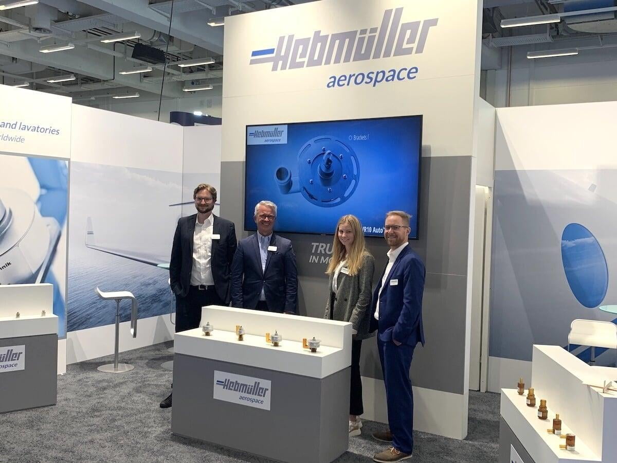 Medienproduktion für Hebmueller aerospace auf der AIX - Aircraft Interior EXPO 2023 in Hamburg